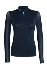 Contendro 2.0 Funktionsshirt Langarm - Mesh - Navy
