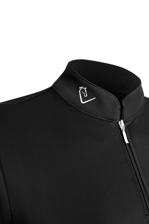 Contendro Funktionsshirt Langarm - Glitter Edition - Black