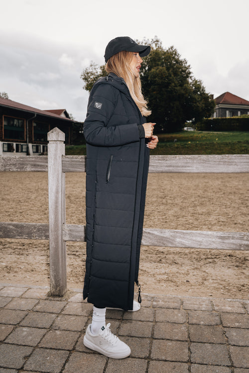 Totilas 2.0 Winter Mantel Lang  - Black