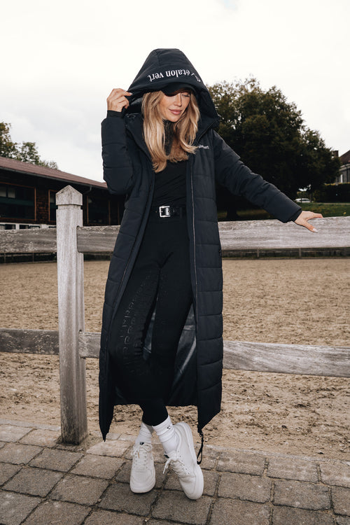 Totilas 2.0 Winter Mantel Lang  - Black