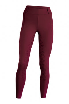 Chacco 2.0 - Leggings Fullgrip - Burgundy