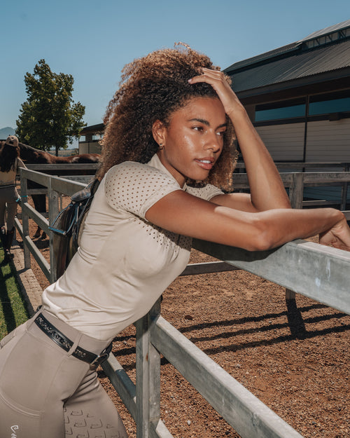 Star Gold short-sleeved functional shirt