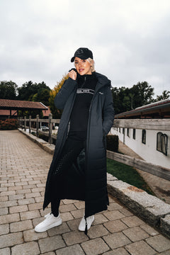 Totilas 2.0 Winter Mantel Lang  - Black