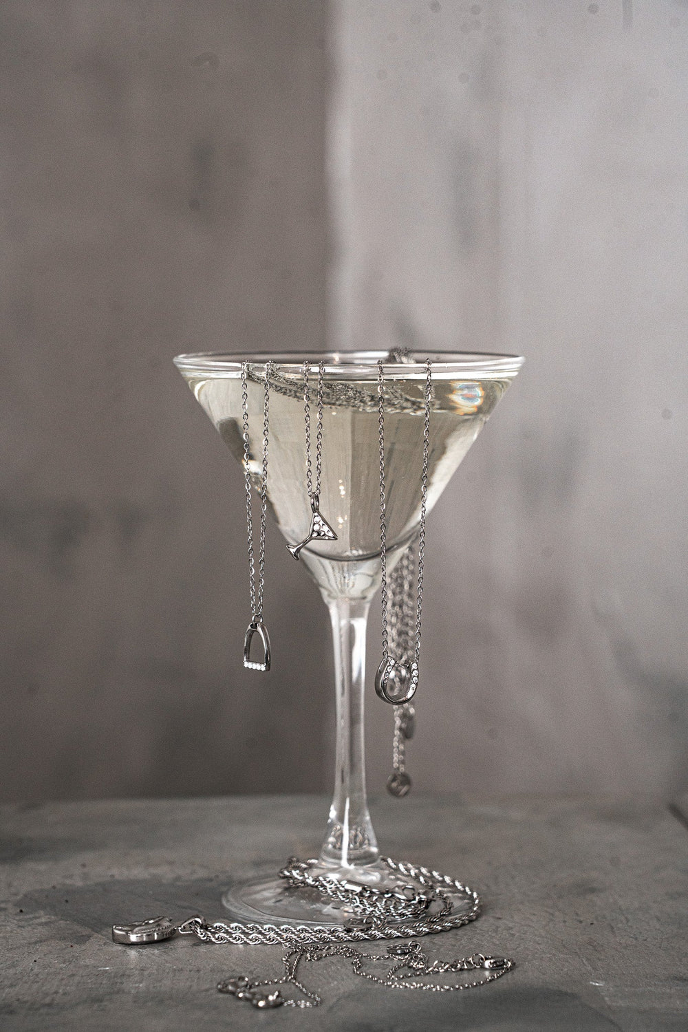 Necklace - Stirrup - Silver