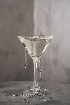 Halskette - Steigbügel - Silver