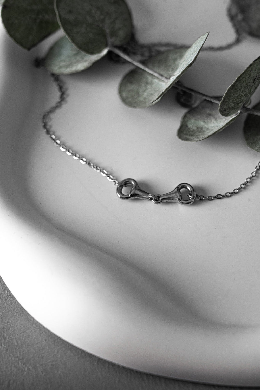 Necklace - Snaffle bit - Silver