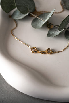 Halskette - Gebiss - Gold