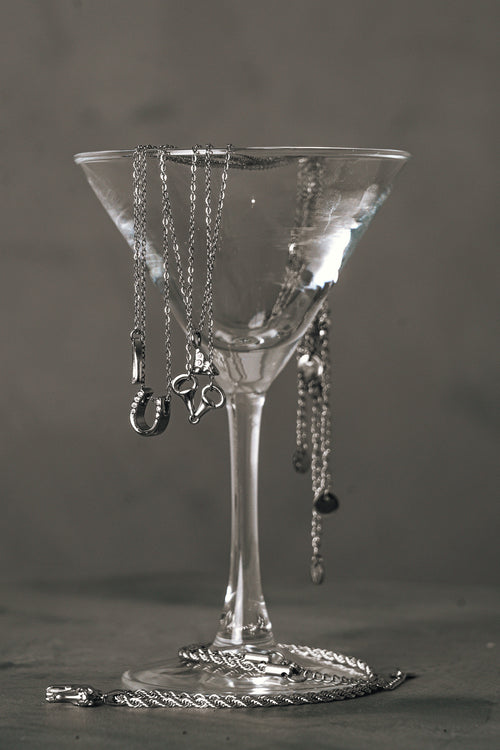 Halskette - Gebiss - Silver