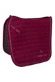 Dressage saddle pad - Burgundy Velvet