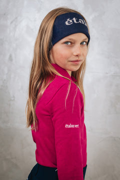 Poloshirt Sandro Hit 2.0 Young Riders Langarm - Very Berry