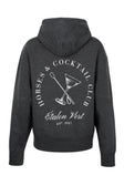 Indoctro 2.0 - Sweat à capuche Horses & Cocktail Club - Dark Heather Grey