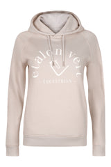 Quaterback Hoodie - Horses & Cocktail Edition - Beige