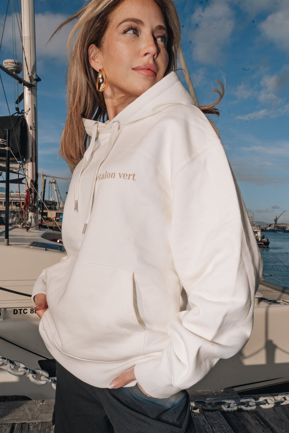 Pharos 2.0 Oversized Hoodie - Horses & Cocktail Club Off-White *Limited Edition