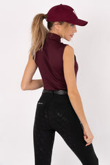 Funktionsshirt Star Gold Young Riders Sleeveless - Burgundy