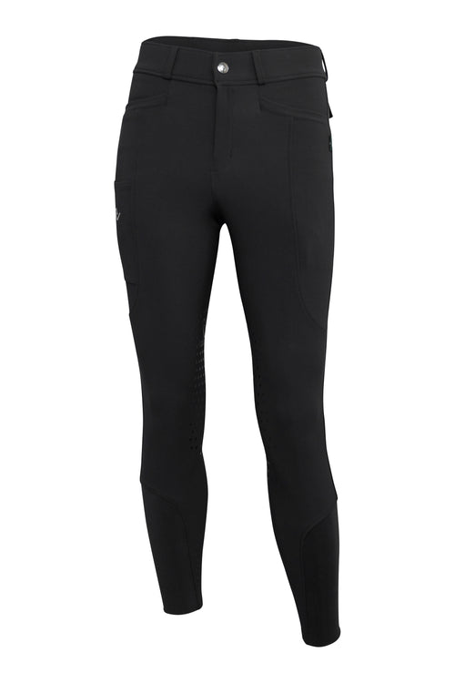Eros Herren-Reithose Kniegrip - Black