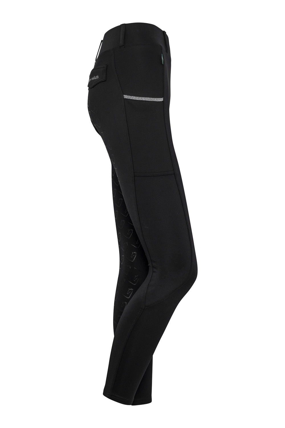 Chacco 2.0 - Young Riders Fullgrip Leggings - Glitter Edition - Black