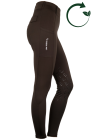 Chacco Recycelte Reitleggings Kniegrip - Brown