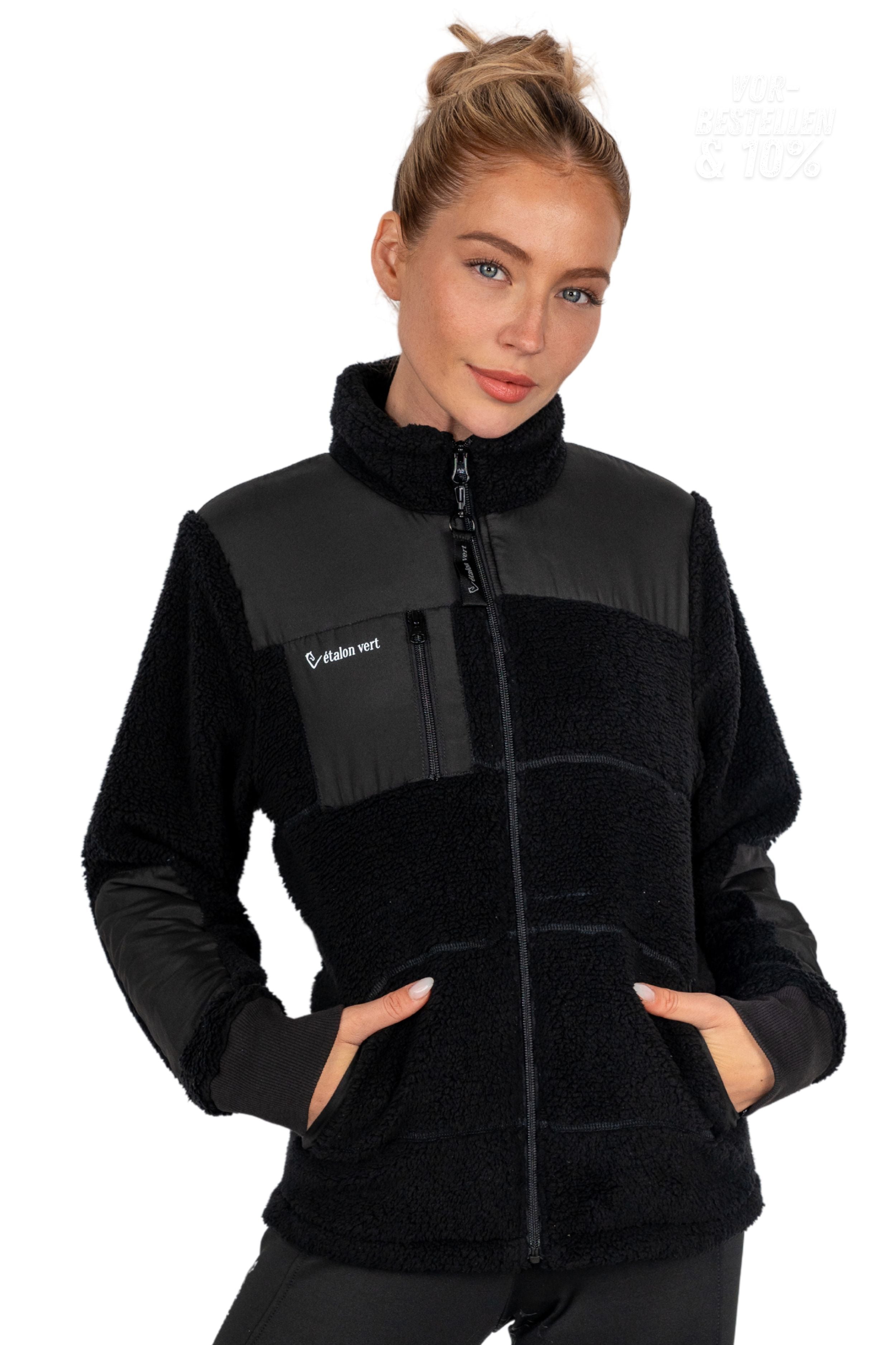 Teddyjacke Valegro - Black