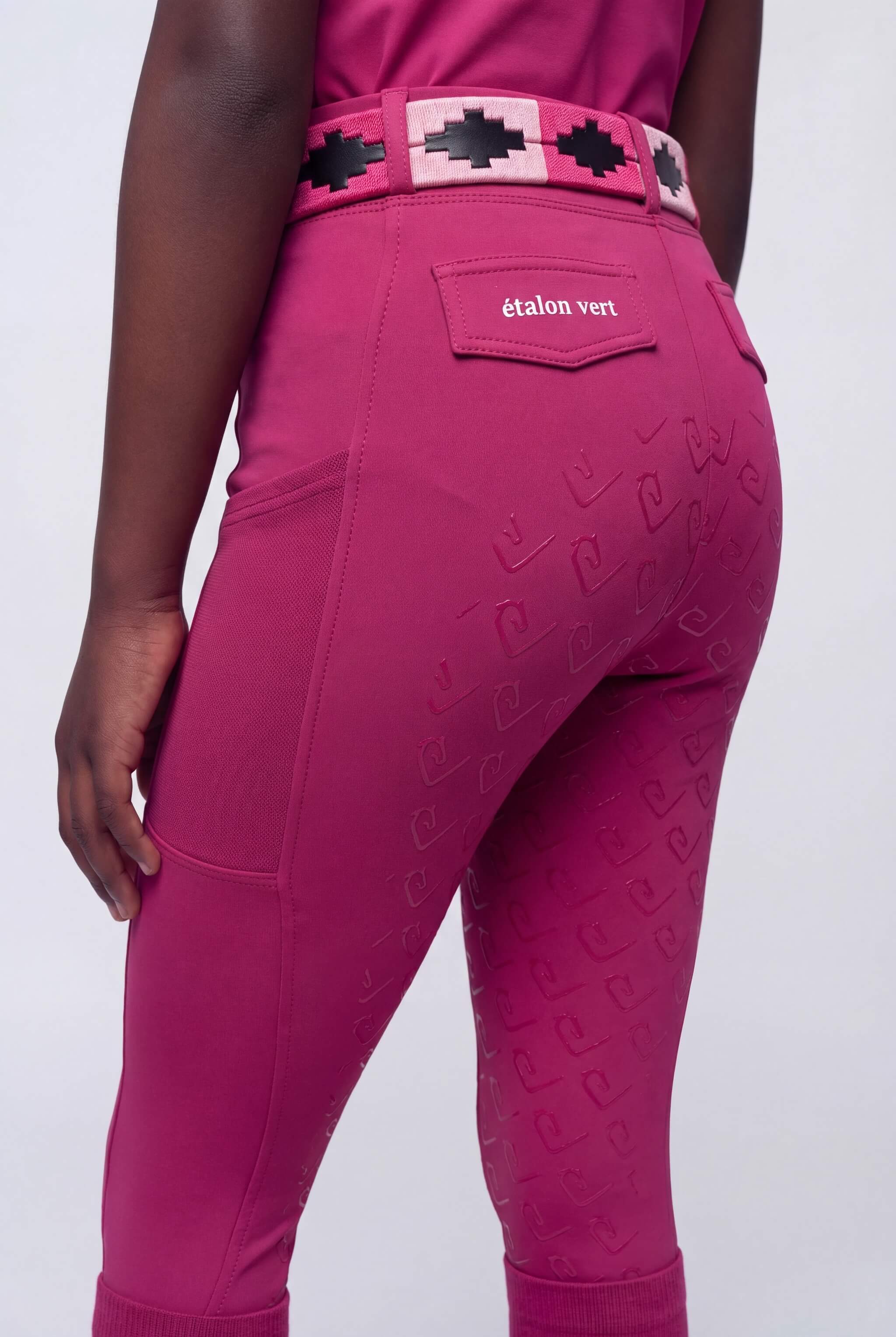 Chacco 2.0 - Leggings Young Riders Fullgrip - Very Berry