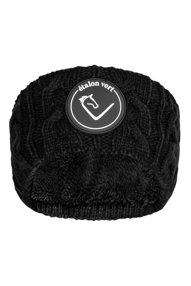 Stirnband Flecht Muster - Domingo - Black