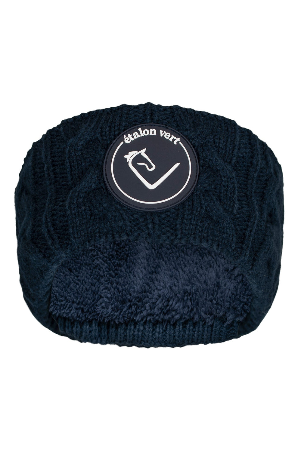 Stirnband Flecht Muster - Domingo - Navy