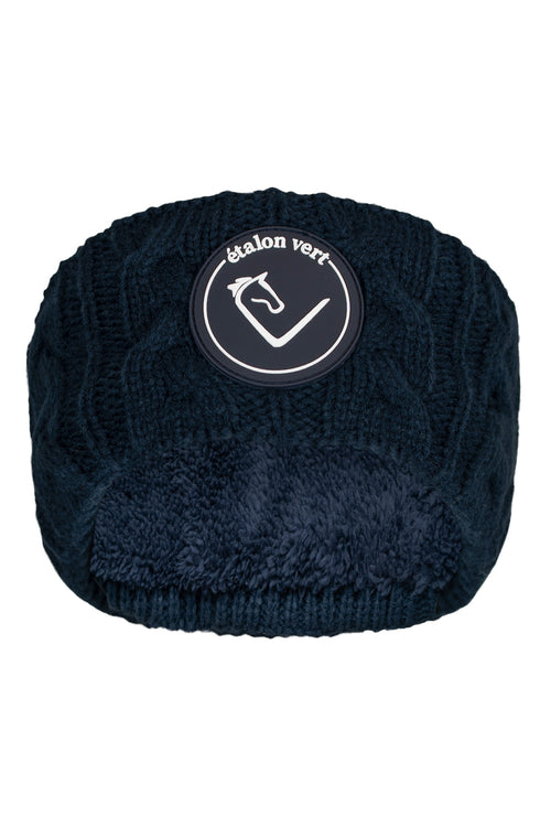 Stirnband Flecht Muster - Domingo - Navy