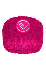 Stirnband Flecht Muster - Domingo - Very Berry