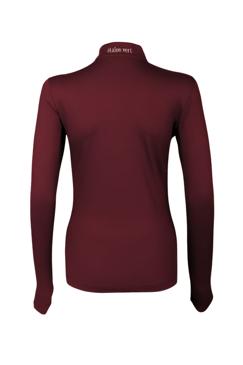 Easy Game Longsleeve - Young Riders - Burgundy
