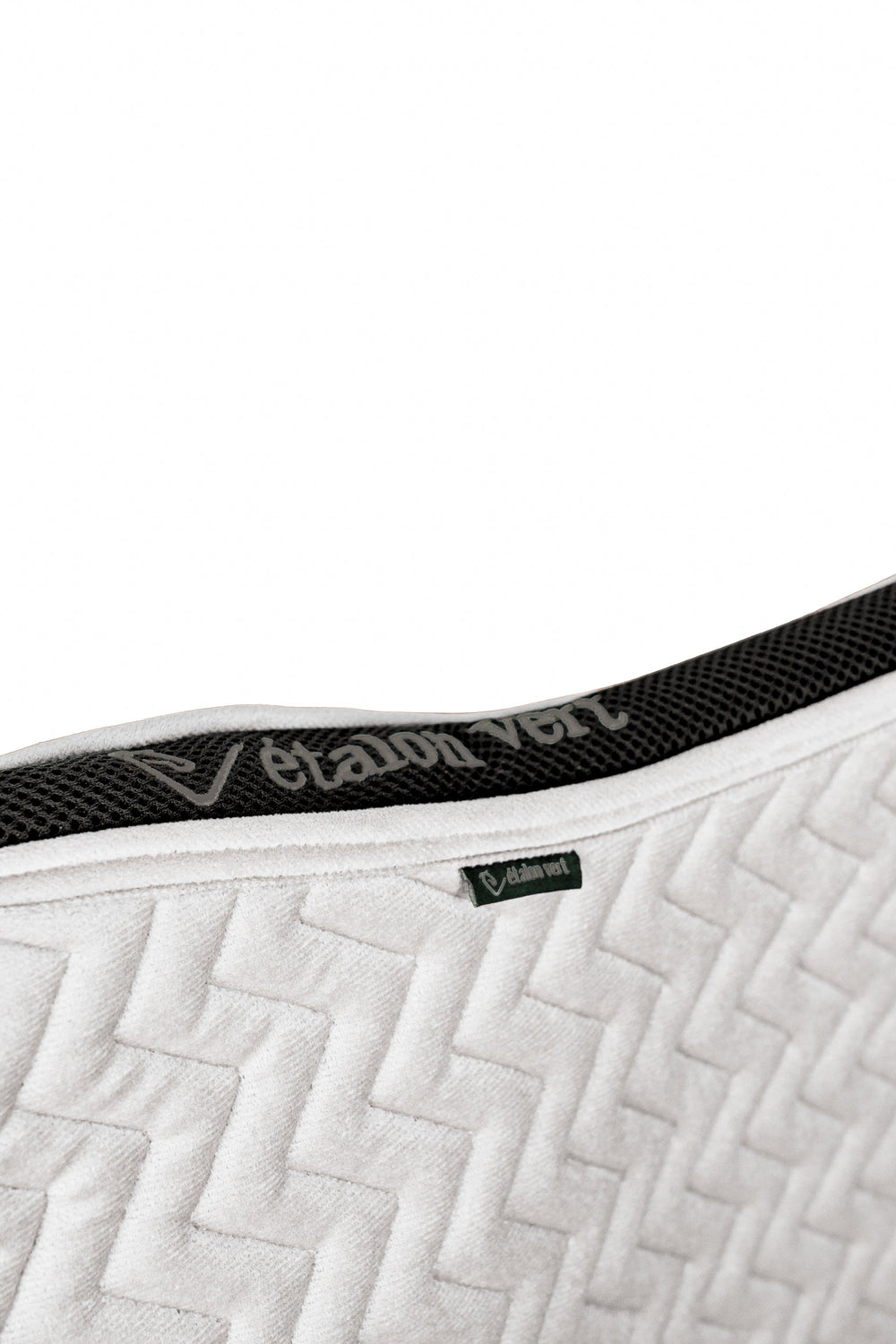 Dressage Saddle Pad - White Velvet