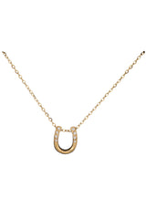 Halsketting - Hoefijzer - Goud