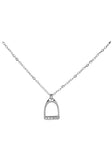 Necklace - Stirrup - Silver