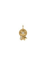 Halskette - Charm - Turnierschleife - Gold