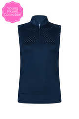Funktionsshirt Star Gold Young Riders Sleeveless - Navy