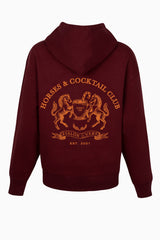 Pharos 2.0 Oversize Fit Hoodie - Mulled Wine Edition - Burgundy