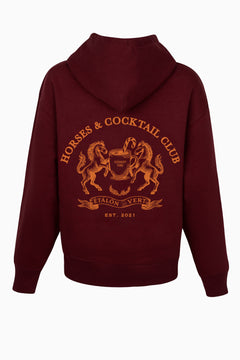 Pharos 2.0 Oversize Fit Hoodie - Glühwein Edition- Burgundy