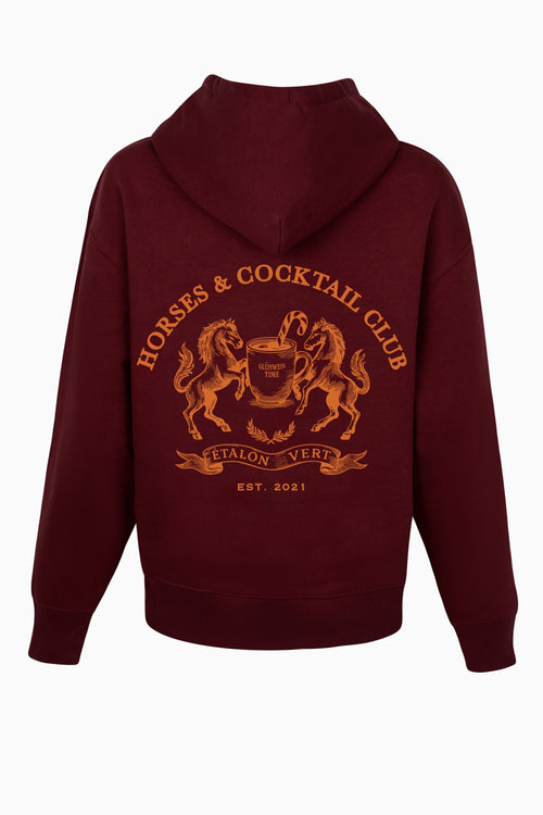 Pharos 2.0 Oversize Fit Hoodie - Glühwein Edition- Burgundy
