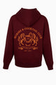 Pharos 2.0 Oversize Fit Hoodie - Mulled Wine Edition - Burgundy
