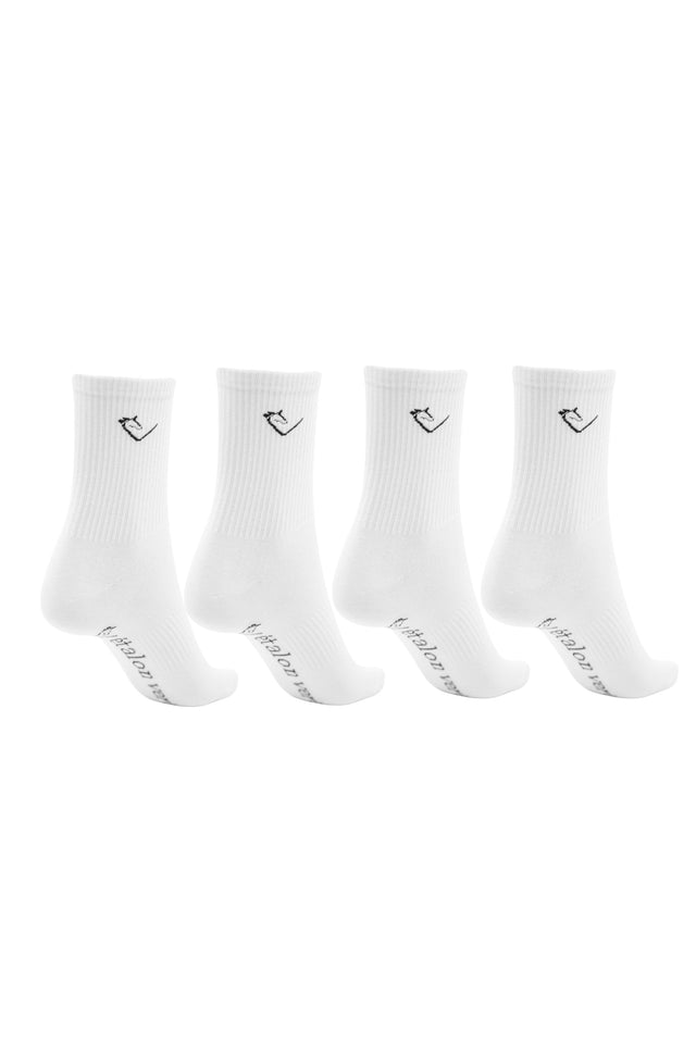 Chaussettes de sport - lot de 4 - blanc