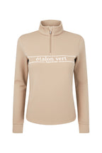 Zip Pullover - Etalon Equestrian - Beige