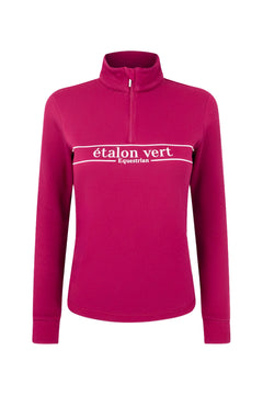 Zip Pullover - Etalon Equestrian - Very Berry