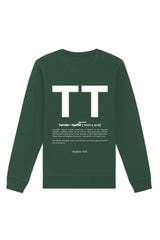 Raw Diamond Sweater - Green/Grey