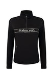 Zip Pullover - Etalon Equestrian - Black