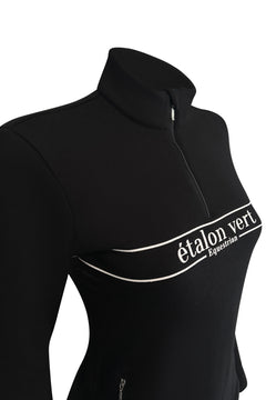 Zip Pullover - Etalon Equestrian - Black