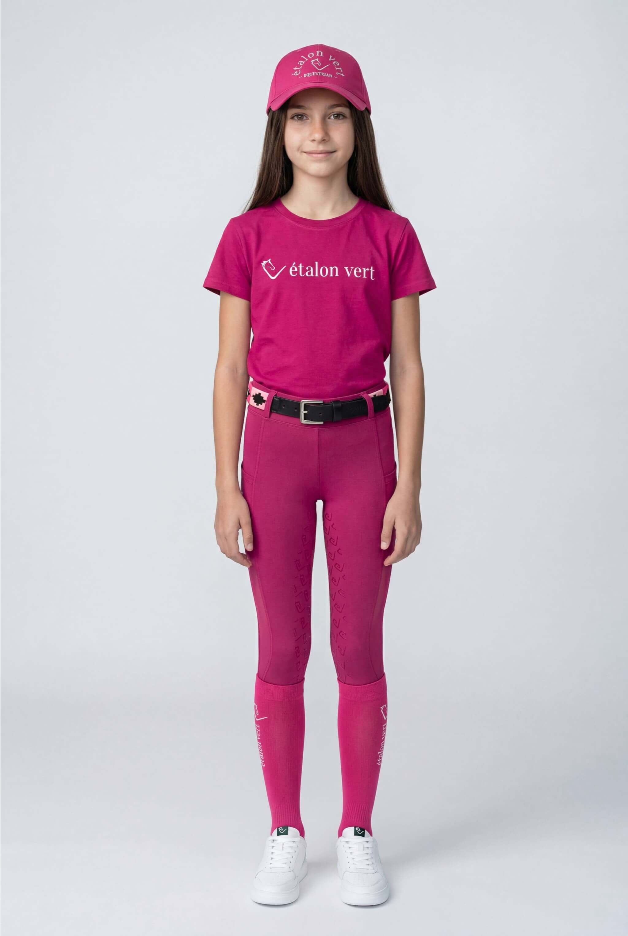 Chacco 2.0 - Leggings Fullgrip - Mesh Summer Edition - Very Berry - Young Riders
