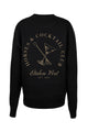Fuego - Horses & Cocktail Club Oversize Sweater - Black *Limited Edition