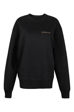 Fuego - Horses & Cocktail Club Oversize Sweater - Black