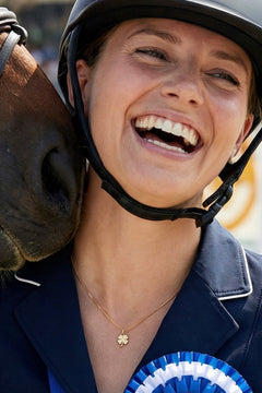 Charm - Kleeblatt - Gold