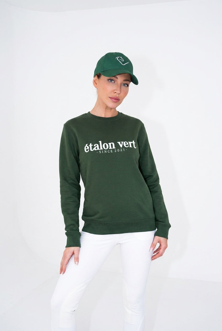 Raw Diamond Sweater - Green/Grey