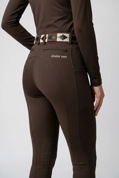 Belissimo 2.0 Reithose Kniegripp - Brown