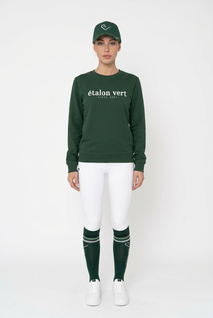 Raw Diamond Sweater - Green/Grey